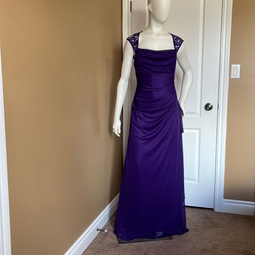 Purple long dress/Size XL